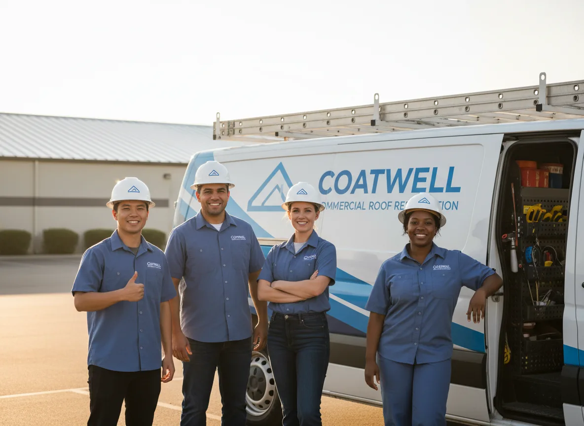 Commercial roof coating company in Quitman, LA